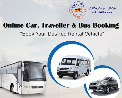 Online Bus rental now, <b>20% Offer book now, </b>Professional driver & luxury bus for rent now <br>